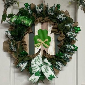 St Patrick’s Day Wreath